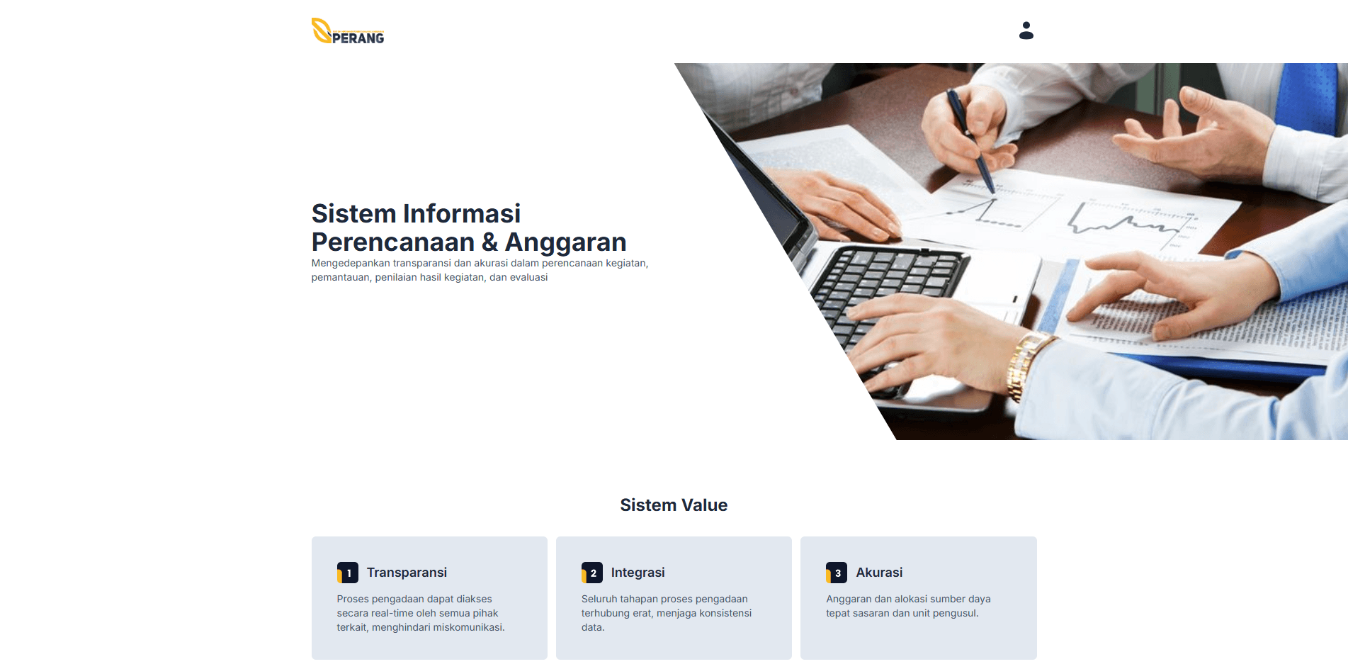 SIPERANG — Budget Planning System