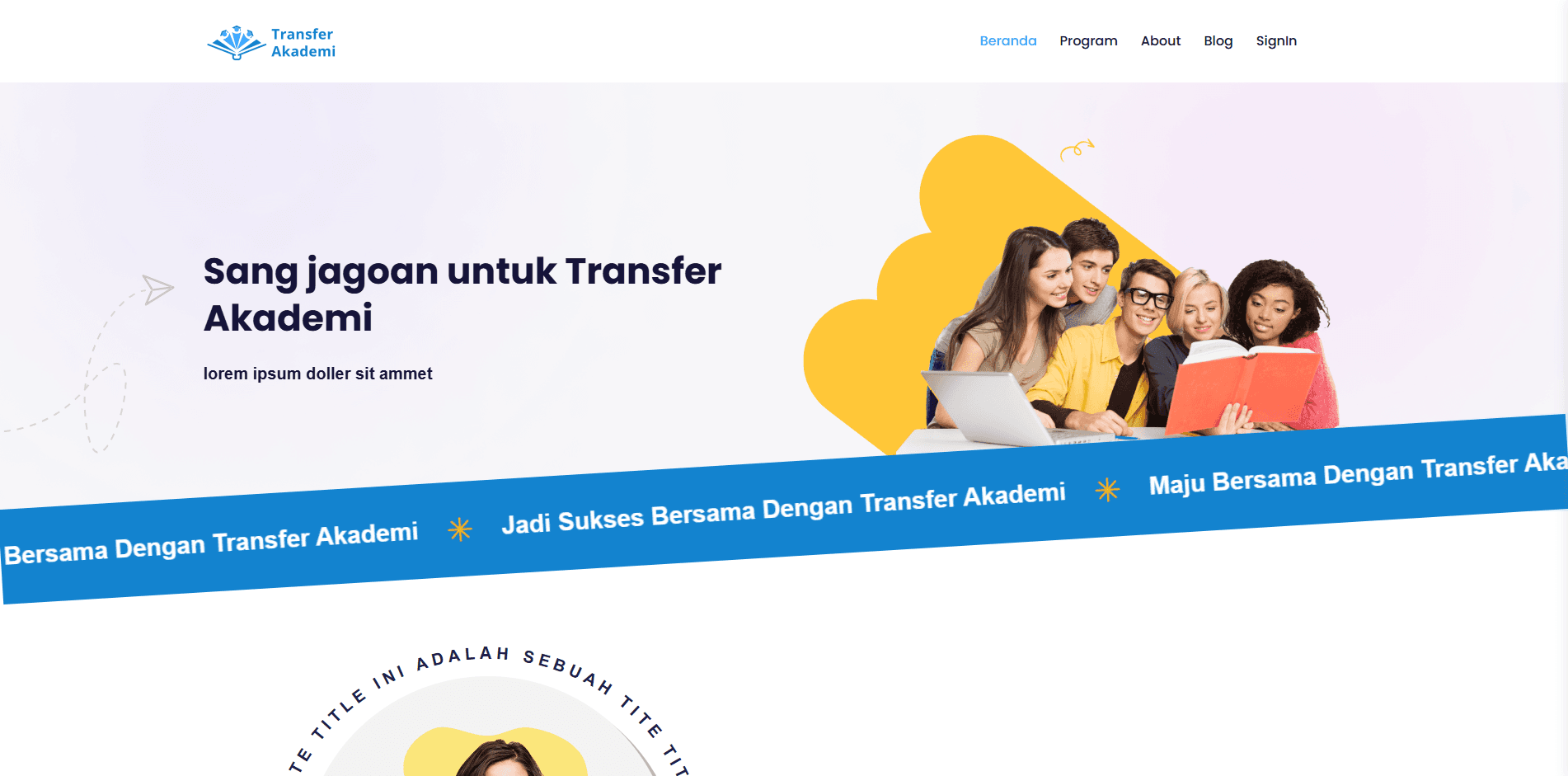 Transfer Academy — English Course